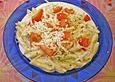 Annas Pasta mit Frischk&auml;se - Sauce und Tomaten