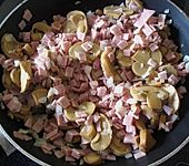 Nudeln mit Schinken - Pilz - So&szlig;e (Bild)