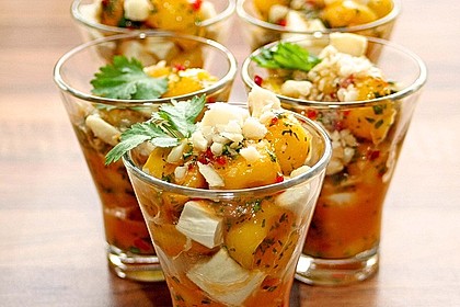 Mango mit Mozzarella