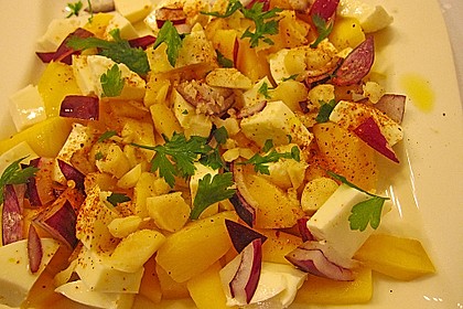 Mango mit Mozzarella 9