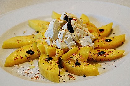 Mango mit Mozzarella 1