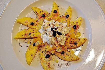 Mango mit Mozzarella 4