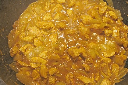 Puten - Currygulasch 1