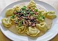 Tortellini mit getrockneten Tomaten