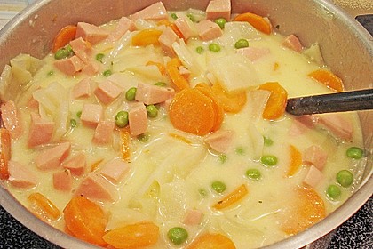 Kohlrabi - M&ouml;hren - Ragout mit W&uuml;rstchen 13