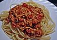 Spaghetti mit Thunfischsauce