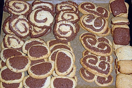 Schwarz Weiss Gebäck 48