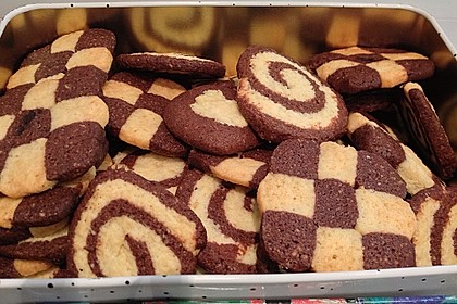 Schwarz Weiss Gebäck 5