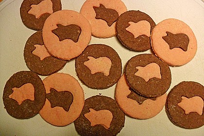 Schwarz Weiss Gebäck 20