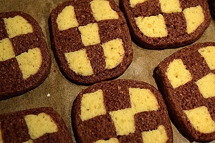 Schwarz Weiss Gebäck 13