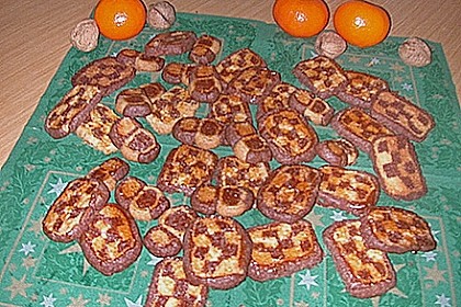 Schwarz Weiss Gebäck 60