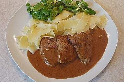 Schweineschnitzelchen in Marsalasauce 1