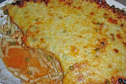 Makkaroni - Thunfisch Auflauf 4