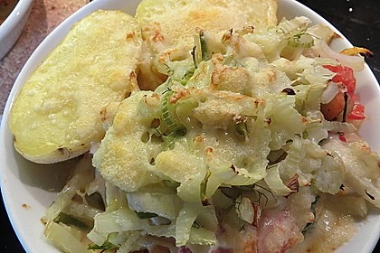 Gratinierter Fenchel 4