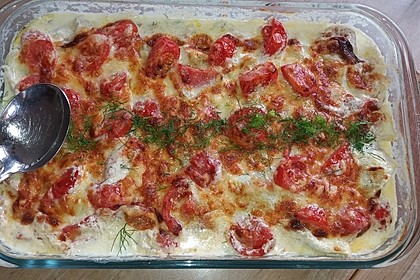 Gratinierter Fenchel 6
