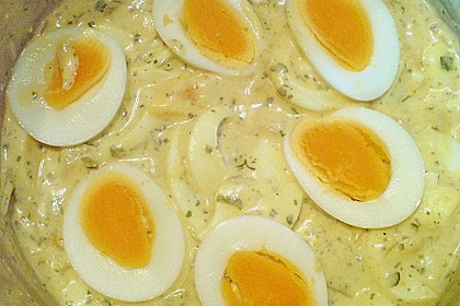 Eier in Senfsosse 4