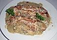 H&auml;hnchenbrustfilet in Kiwisauce
