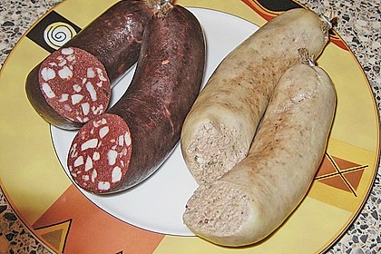 Bratkartoffeln mit Blut - und Leberwurst 7