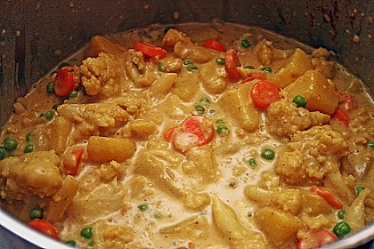 Würziges Blumenkohlcurry 11