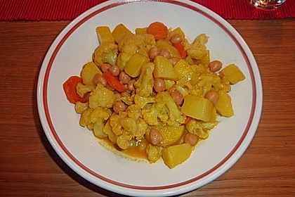 Würziges Blumenkohlcurry 7