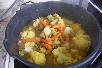 Würziges Blumenkohlcurry 14
