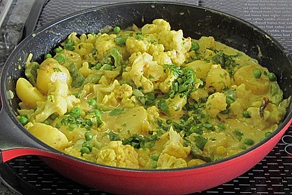 Würziges Blumenkohlcurry 12