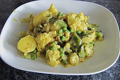 Würziges Blumenkohlcurry 4