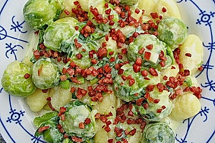 Gnocchi mit Rosenkohl 1