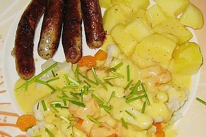 Blumenkohl in Senfsauce 2