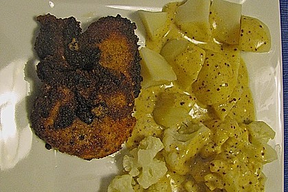Blumenkohl in Senfsauce 5
