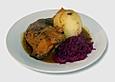 Kaninchenbraten Th&uuml;ringer Art