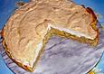 Rhabarberkuchen mit Haselnussmakronendecke
