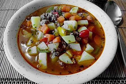Serbische Kartoffelsuppe 3