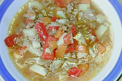 Serbische Kartoffelsuppe 17