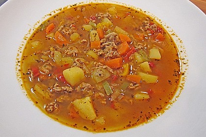 Serbische Kartoffelsuppe 2