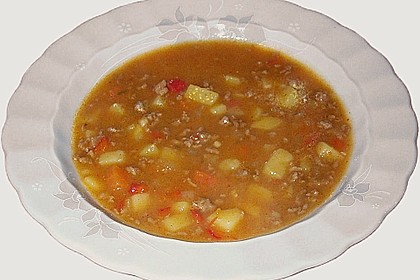 Serbische Kartoffelsuppe 14