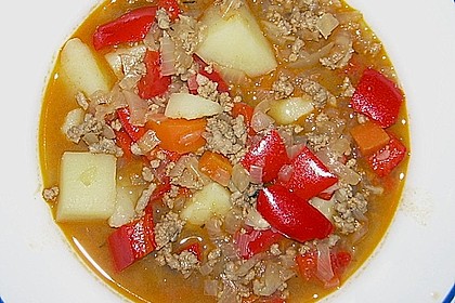Serbische Kartoffelsuppe 7