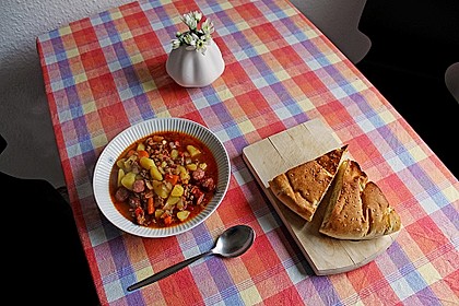 Serbische Kartoffelsuppe 1