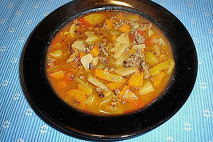 Serbische Kartoffelsuppe 15