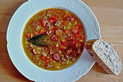 Serbische Kartoffelsuppe 13