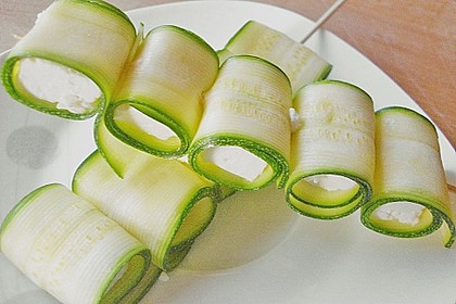 Zucchini - Käse - Spieße 19