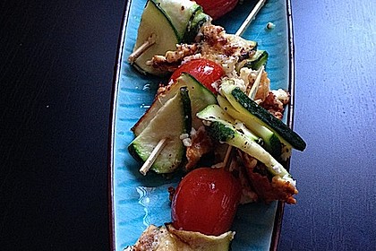 Zucchini - Käse - Spieße 23