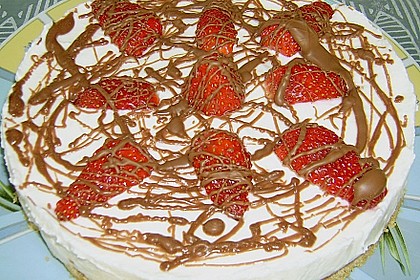 Philadelphia - Torte Pfirsich - Himbeer 1