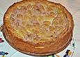Gedeckter Apfelkuchen