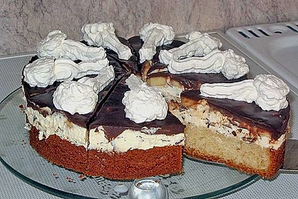 Banana - Split - Torte