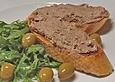 Crostini mit H&auml;hnchen - Sardellen - Leber