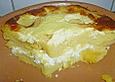 Polenta  (Maisbrei) mit Schafsk&auml;se und Sahne