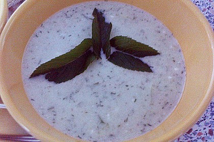 Geeiste Gurkensuppe 4