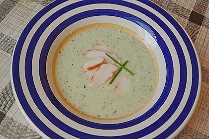 Geeiste Gurkensuppe 6