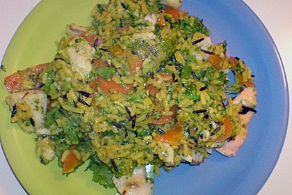 Bunte Reis - Fisch - Pfanne 10